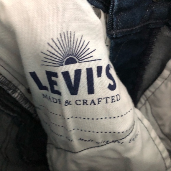 Levi’s Made & Crafted 721 Paneled High Rise Skinny Jeans 24/32 - Picture 8 of 12